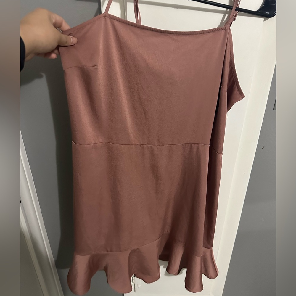 Express pink dress